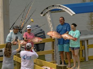 Fish-cleaning station, Lighthouse Bend